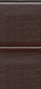 Culoare Maro RAL 8017 pe panou MIDRIB cu amprenta Woodgrain